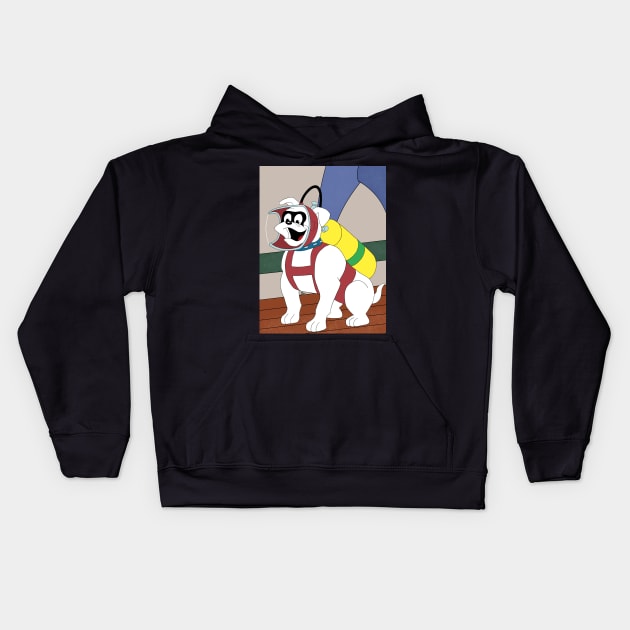 Scuba Bandit Kids Hoodie by TzarinaTea